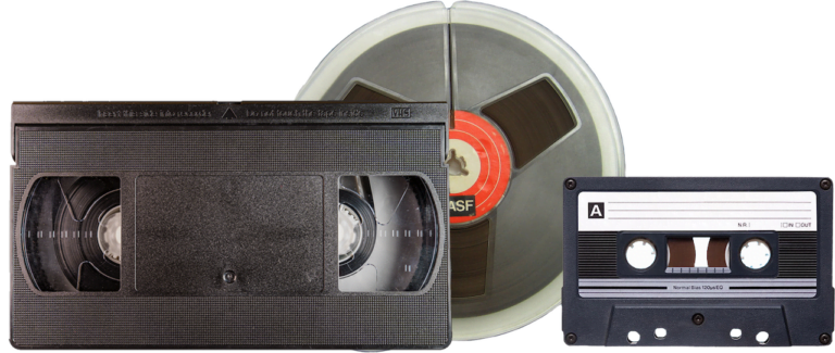 Digitalização de Fitas de rolo, fita vhs, fita k7